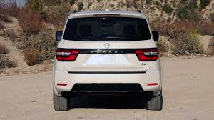 This configuration comes with a pair of front bucket seats. 2021 Nissan Armada First Drive Review Single Purpose Greatness