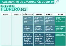 * cifra consolidada del departamento de estadisticas e información de salud (deis). Vacuna Covid En Chile Calendario De Vacunacion De Febrero Del Ministerio De Salud As Chile