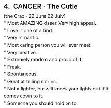 What personality traits do cancers tend to have? Pin By Tracey Everts On Cancer Zodiac In 2020 Zodiac Signs Cancer Cancer Zodiac Facts Cancer Star Sign