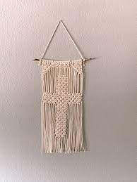 See more ideas about macrame wedding, wedding, macrame. Cross Macrame Wall Hanging Boho Christian Decor Customizable Macrame Wall Hanging Macrame Cross Wall Hanging