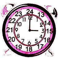 It can also calculate military time for payroll with the 24 hour military time clock setting. 24 Hour Clock Air And Railway Travel Timetables General Time