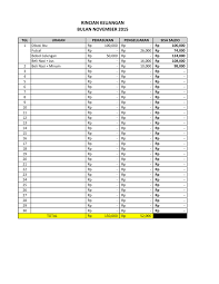 Contoh akibat tidak memiliki laporan stok. Cara Membuat Aplikasi Buku Kas Pada Microsoft Excel Newbie 26 Inside