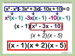 How To Factor A Cubic Polynomial Polynomials Calculus Teacher Logic Math