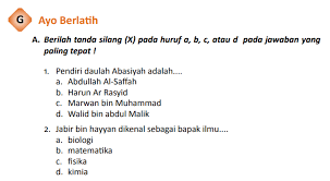 Kunci jawabanku apa yang di maksud dengan pelajaran online. Jawaban Ayo Berlatih Bab 9 Pai Kelas 8 Halaman 178 Pg Dan Esai Bastechinfo