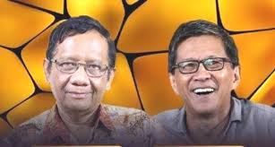 Saat Rocky Gerung dan Mahfud MD Saling Memuji, Ada Apakah?