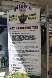 Nick S Garden Center Farm Market Lawn And Garden Signage Garden Center