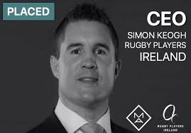 Mason Alexander places CEO of Rugby Players Ireland, Simon Keogh