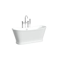 Sinclair Cast Iron Pedestal Double Ended Tub