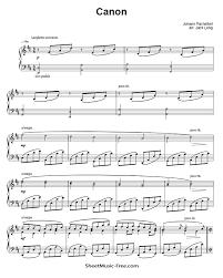 Luv letter sheet music for violin piano download free in pdf or. Canon Sheet Music Pachelbel Sheetmusic Free Com