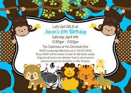 Jungle theme birthday invitations free printable best from jungle party invitation template free Jungle 1st Birthday Invitation Wording Safari Birthday Party Jungle Birthday Invitations Printable Birthday Invitations