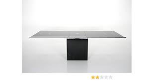 Are you considering purchasing marble dining tables, kitchen counters, or a marble table for its classic beauty and timeless elegance? Salesfever Black Glass Dining Table With Marble Base 200 245x100 Cm Grazie Amazon De Kuche Haushalt