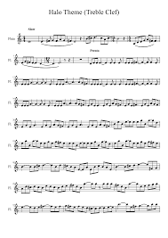 Halo Theme Treble Clef Sheet Music Violin Music Music Score Halo theme song performed by 80 guys in 1 bathroom mp3 duration 0:44 size 1.68. halo theme treble clef sheet music
