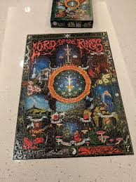 Maybe you would like to learn more about one of these? Saw Another User Post A Retro Lotr Puzzle So Here S Another One Stumbled Upon This In The Break Room At Work Lotr