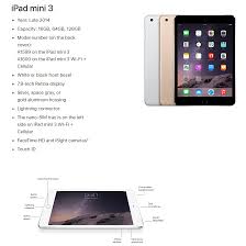 Apple Ipad Mini3 Wi Fi Cellular Mini 3 100 Original Used Shopee Philippines