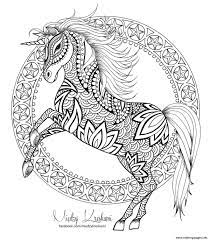 Florabet design (#3) for personal coloring page!! Unicorn Easy Mandala Coloring Pages Novocom Top