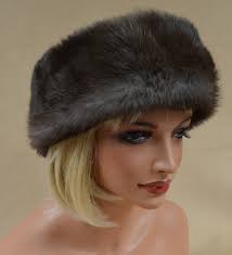 Stirnband Schal Kaninchen Mütze Halstuch Fell Kaninchen Pelz Kanin  Havanna-braun