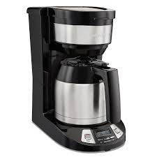 Check spelling or type a new query. Hamilton Beach Programmable 8 Cup Coffee Maker Thermal Carafe Black Stainless Model 46240 Walmart Com Walmart Com
