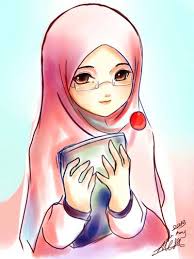 Megane Muslimah By Yuzuhana On Deviantart Anime Muslim Islamic Cartoon Anime Muslimah