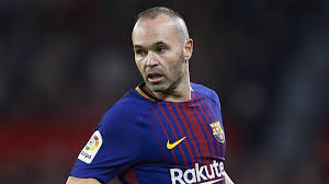 Image result for INiesta bids farewell to barca