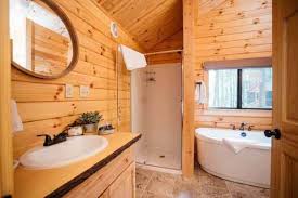Cabin bathroom itself becomes part of a cabin that is usually situated in the middle of a jungle. 10 Cabin Bathroom Ideas 2021 The Natural Flavor