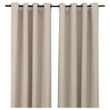 Aina Cortina 1par Beige Ikea Cortinas Ikea Cortinas Salon Cortinas