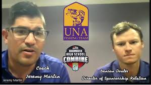 2022 Bassmaster High School Combine Interview with the University of North  Alabama (UNA) Head Coach Jeremy Martin and Director of Sponsorship  Relations Benson Dowler.