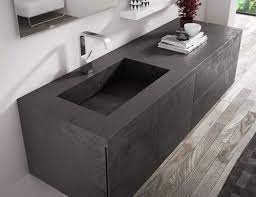 Progetto Bagno Design By Stefano Bizzarri And Claudio Cinti Mobile Lavabo Sospeso In Ceramica Progettazione Bagno Lavandini Da Bagno Arredamento Bagno