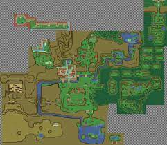 Zelda Ocarina Of Time Map Zelda: Ocarina Of Time' World Recreated In Top-Down 2D - The Verge