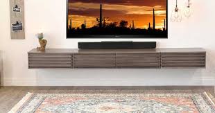 Check out our floating tv stand selection for the very best in unique or custom, handmade pieces from our console tables & cabinets shops. 15 Modern Floating Tv Units Vurni Floating Tv Unit Wall Mounted Tv Tv Wall