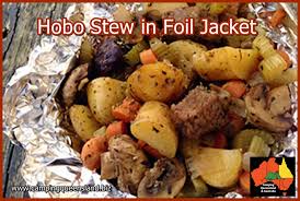 Boil the potatoes in water for 15 minutes. Hobo Stew