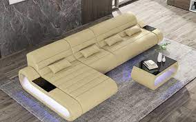 Allmodern | all of modern, made simple. Aumin Modern Leather Sectional With Chaise Modern Furniture Store Las Vegas Jubilee Furniture Wohnlandschaft Leder Wohnlandschaft Braun Sitzgarnitur