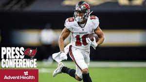 Christopher james miller (born august 9, 1965) is an american football coach and former quarterback who was selected by the atlanta falcons in the 1st round (13th overall) of the 1987 nfl draft. Scotty Miller Breaks Down Career High Performance Vs Saints Press Conference Youtube