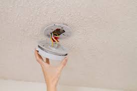 It sounds like it is coming from the ceiling between our 1st and 2nd stories. How To Replace Hardwired Smoke Detectors Hunker Smoke Detectors Smoke Detector Hardwired