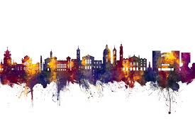 Nice France Skyline Digital Art By Michael Tompsett Buy wall art from michael tompsett. nice france skyline by michael tompsett
