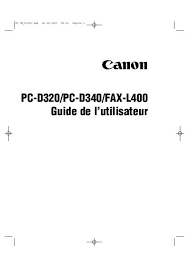 Expédition rapide de vos consommables pour imprimante laser canon sous 24/48h. Notice Canon Smartbase Pc D340 Mode D Emploi Notice Smartbase Pc D340
