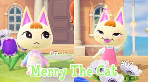 This is our list on all of the villagers in animal crossing new horizons in this list you will learn what villagers do, why they are important, their birthdays, and. Merry The Cat 02 Peppy Villager Animal Crossing New Horizons Youtube