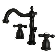 Black Widespread Bathroom Sink Faucets Bathroom Sink Faucets The Home Depot Widespread Bathroom Faucet Black Faucet Bathroom Bathroom Faucets