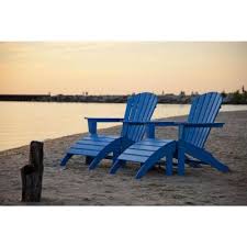 Polywood South Beach Pacific Blue Plastic Patio Adirondack Chair 2 Pack Pws137 1 Pb The Home Depot In 2020 Beach Adirondack Chairs Adirondack Chairs Patio Adirondack Chair
