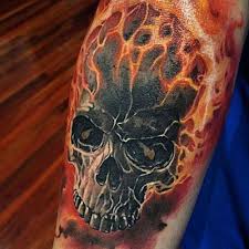 This belongs to the man who is not held hostage by. Flaming Skull Tattoo Best Skull Tattoos For Men Cool Skull Tattoo Designs And Ideas For Guys Tattoos Tat Skull Tattoo Design Skull Tattoo Tattoos For Guys