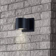 Shop indoor wall sconces at lumens.com. 5 Modern Vow1335bl 5 Watt Integrated Led Outdoor Wall Sconce In Matte Black Vonn Com