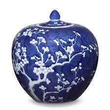 A wide variety of ginger jar with lid options are available to you, such as material, commercial buyer, and room space. Blue White Decorative Ginger Jar With Lid Melon Williams Sonoma