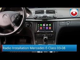 Mercedes Benz E Class 2003 2008 W211 Radio Installation Youtube