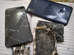 my new realme 3i phone is blast and ...