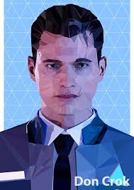Connor Low Poly Fanart : r/DetroitBecomeHuman