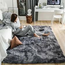 Plush Soft Carpet Area Rug Non Slip In 2020 Living Room Carpet Bedroom Flooring Area Rug Dining Room