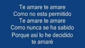 Miguel Bose Te Amare Con Letra Miguel Bose Bose Dia De San Valentin