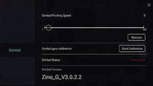 If it does not work you will need to buy a gimbal calibration tool to assist in the calibration, its a plastic clip type tool available. Reset Gimbal Hubsan Zino Lokasi Reset Zino Youtube