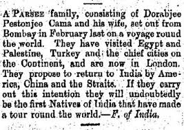 from the newspaper China Mail, 1869 ...