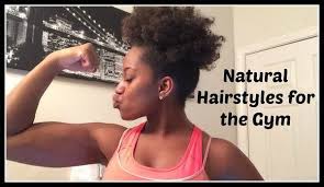 Natural Hairstyles For The Gym Gym Hairstyles Workout Hairstyles Natural Hair Styles