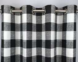 Black And White Buffalo Check Valance Pin On Clinton Home